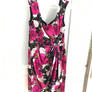 Floral cocktail dress